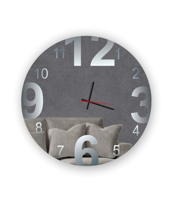 Wall clock mirror - TIME-A - Image 2