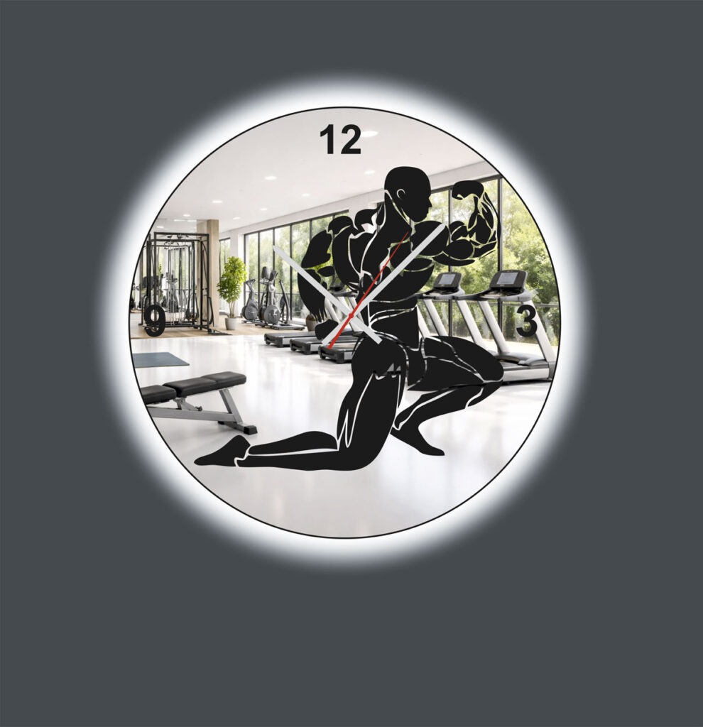 Καθρέπτες - Ρολόι Τοίχου γυμναστηρίου υψηλής ποιότητας, ιδανικοί για κάθε επαγγελματικό ή οικιακό χώρο. Με δυνατότητα επιλογής LED φωτισμού, προσφέρουν άψογη ορατότητα, μοντέρνα αισθητική και αναβαθμισμένη εμπειρία προπόνησης.
